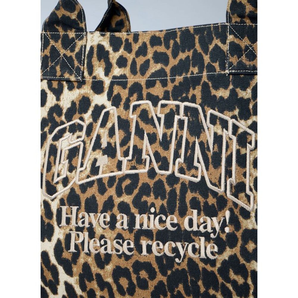 Ganni Women Large Easy Shopper Tote Bag - Picture 4 of 6